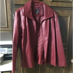 Red Leather Jacket